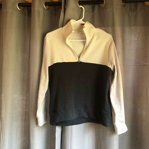 Women’s Colorblock Half-Zip Cloudspun Fleece Sweatshirt XS